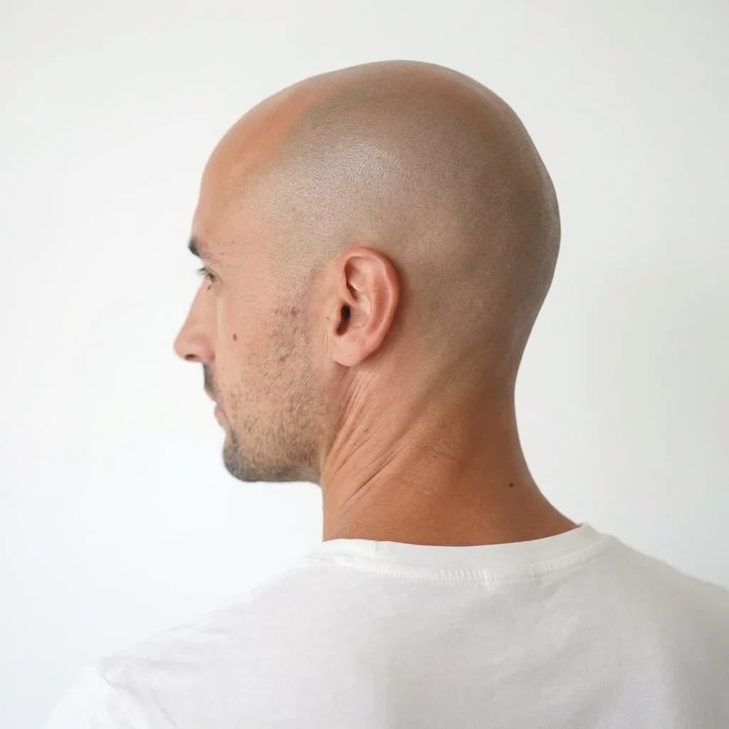 After photo showing rear side view