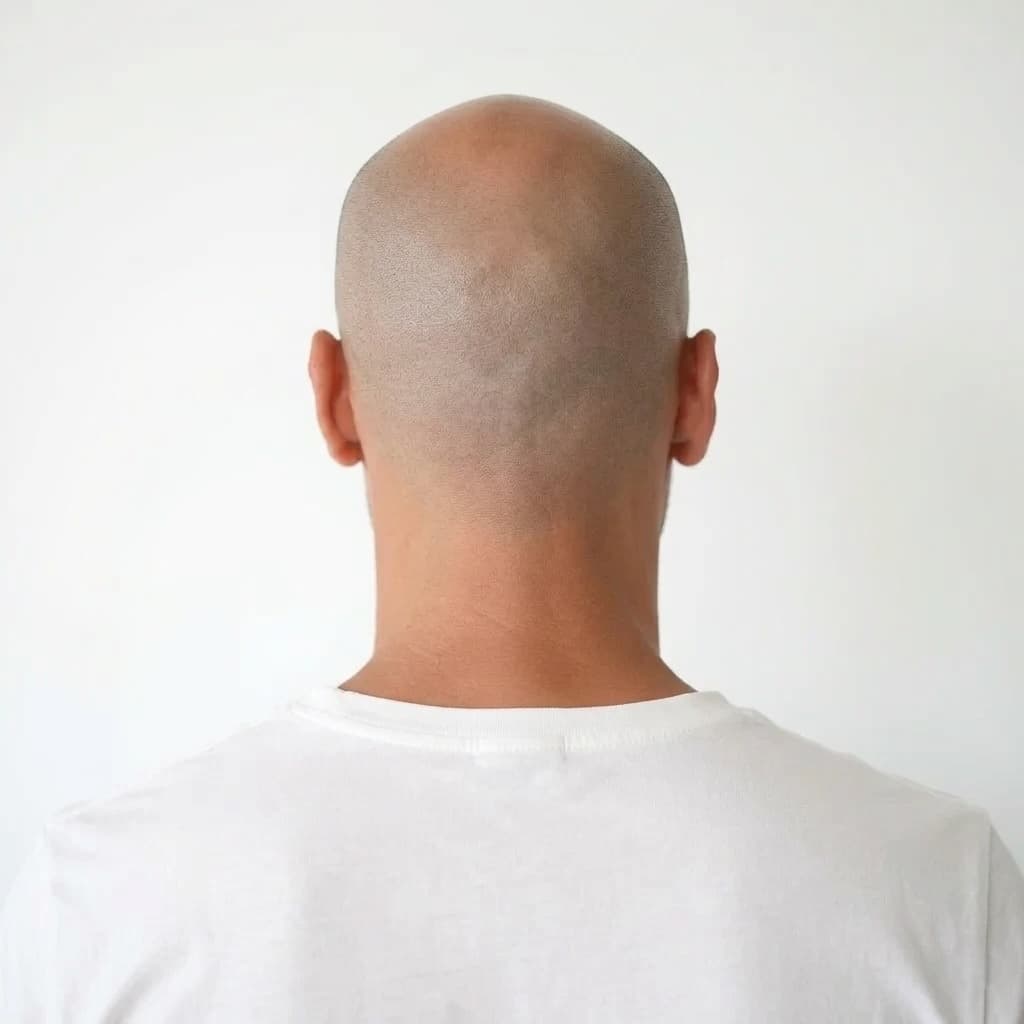 After photo showing rear view